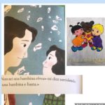 Collage dei lavori dei bambini della scuola infanzia Santa Liberata in occasione della giornata della memoria