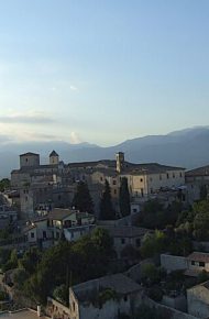 veduta aerea di Boville Ernica
