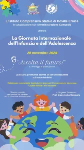 Locandina Manifestazione UNICEF 20 nov 2024